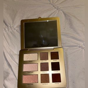 Brand new too faced “natural matte” eyeshadow pallete.